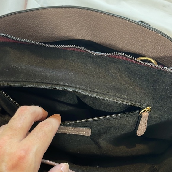 Nanette Lepore burgundy and mauve women’s pocketbook - Picture 8 of 11